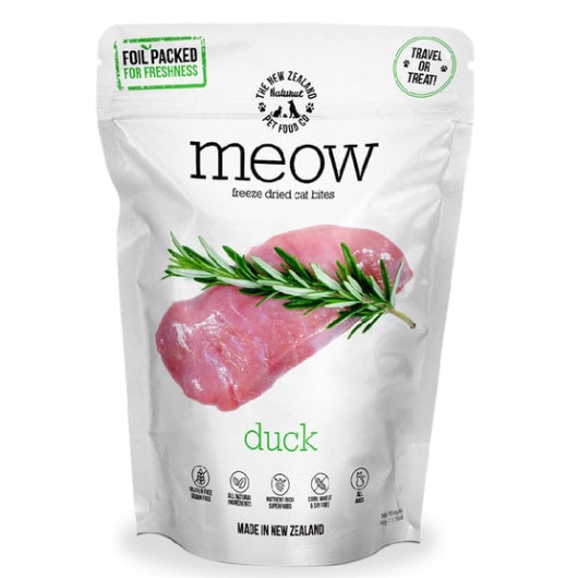 meow Treats Meow Duck Freeze Dried Cat Bites 50g