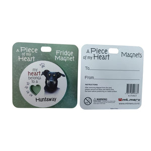 Mt Meru accessories Huntaway A Piece of my Heart Fridge Magnet