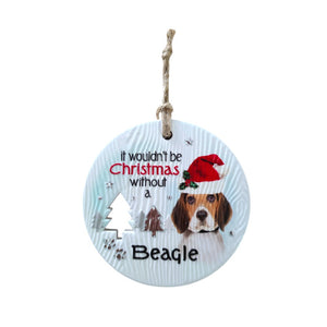 Mt Meru accessories Beagle Xmas Wishes Tree Ornament
