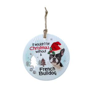 Mt Meru accessories French Bulldog Xmas Wishes Tree Ornament