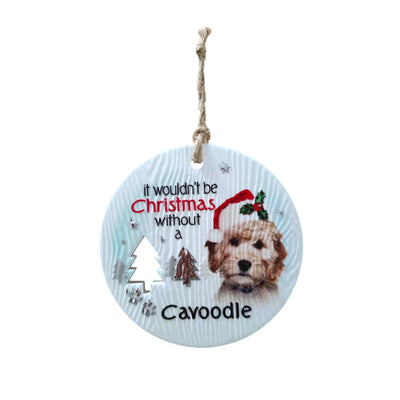 Mt Meru accessories Cavoodle Xmas Wishes Tree Ornament