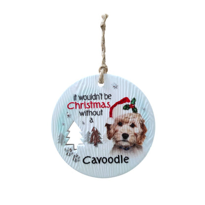 Mt Meru accessories Cavoodle Xmas Wishes Tree Ornament