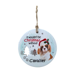Mt Meru accessories Cavalier Xmas Wishes Tree Ornament