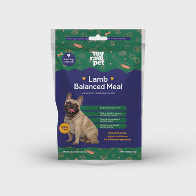 My Raw Pet Frozen Food My Raw Pet Lamb Balanced Meal for Dog