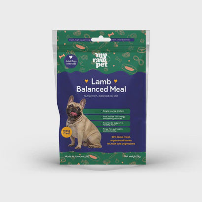 My Raw Pet Frozen Food My Raw Pet Lamb Balanced Meal for Dog