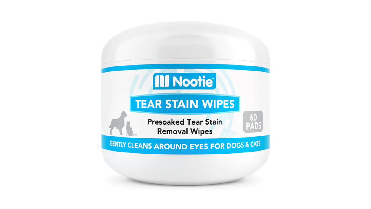 Nootie Grooming Aids Nootie Tear Stain Wipes 60 Pads