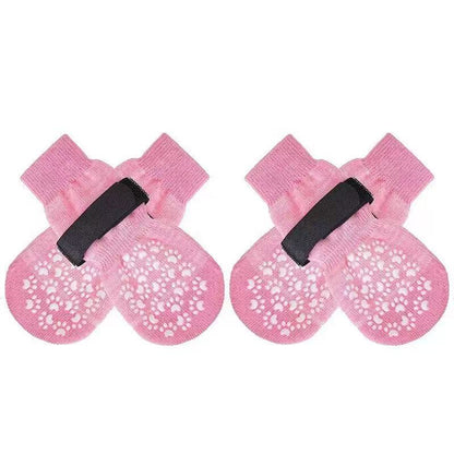 Not specified accessories S / Pink Anti Slip Pet Socks