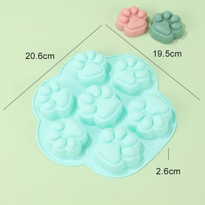 Not specified accessories Green Paw Print Freezer Mould