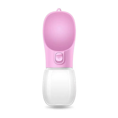 Not specified accessories 300ml / Pink Portable Dog Water Bottle