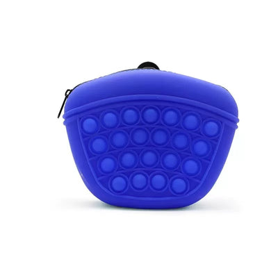 Not specified accessories Royal Blue Silicone Pet Treat Pouch