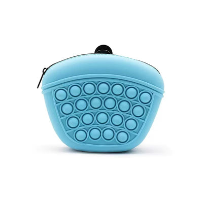 Not specified accessories Sky Blue Silicone Pet Treat Pouch