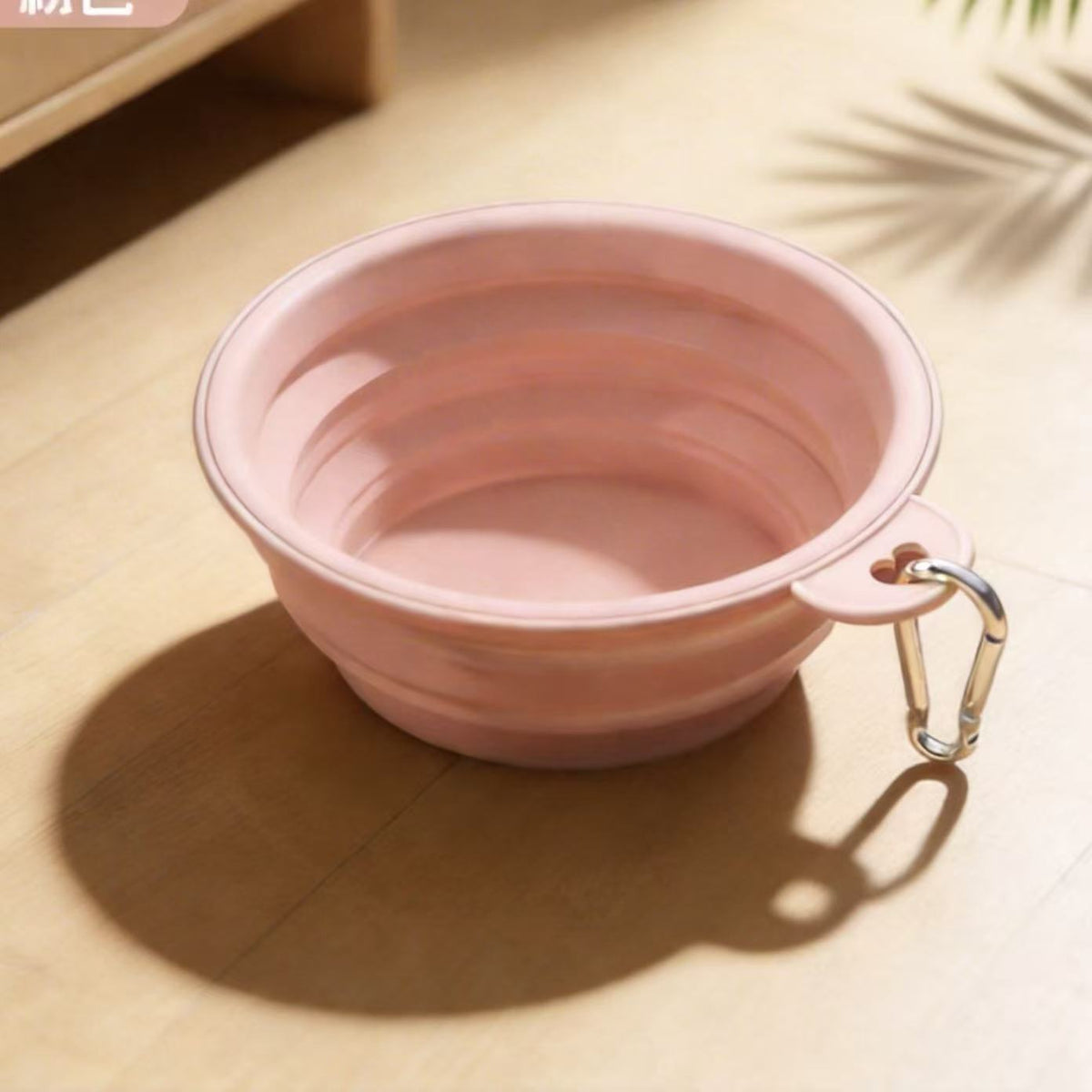 Not specified accessories Large / Pink Sillicon Pet Bowl