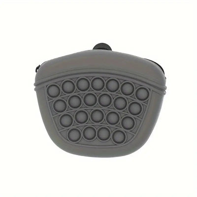 Not specified accessories Grey Sillicone Pet Treat Pouch