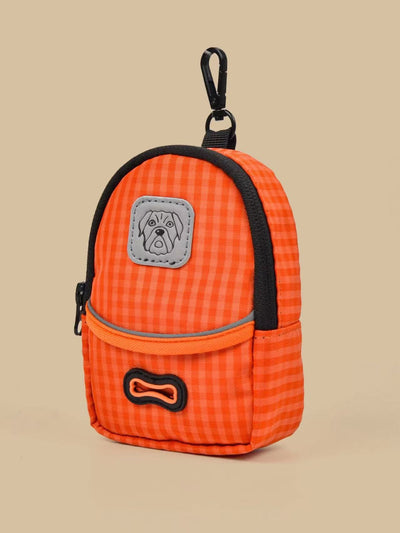 Not specified accessories Orange Treat Pouch + Poop Bag Holder Combo