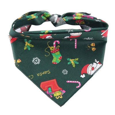 Not specified accessories Santa Green / S Xmas Bandana