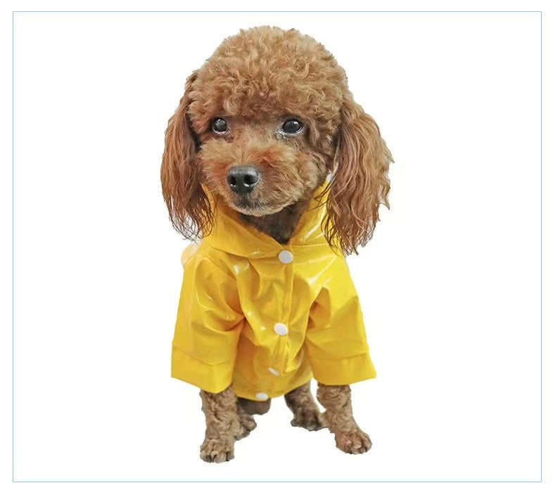 Not specified Apparel S / Yellow Reflective Dog Raincoat