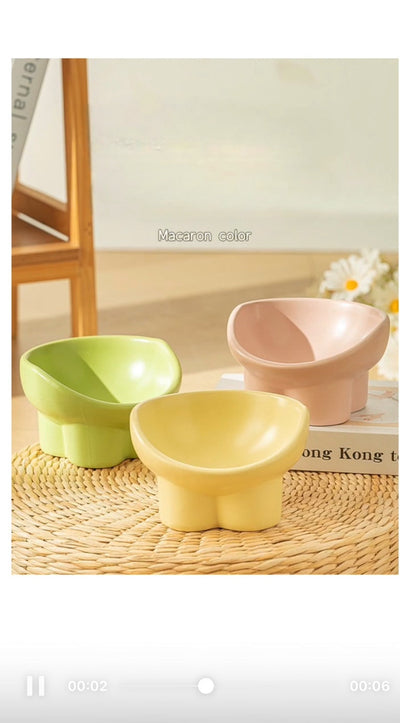 Not specified bowls Ceramic Elevated Cat Bowl