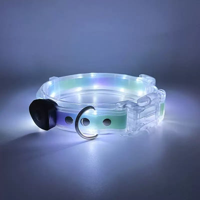 Not specified Collars / Leads Green & Purple LED Collar