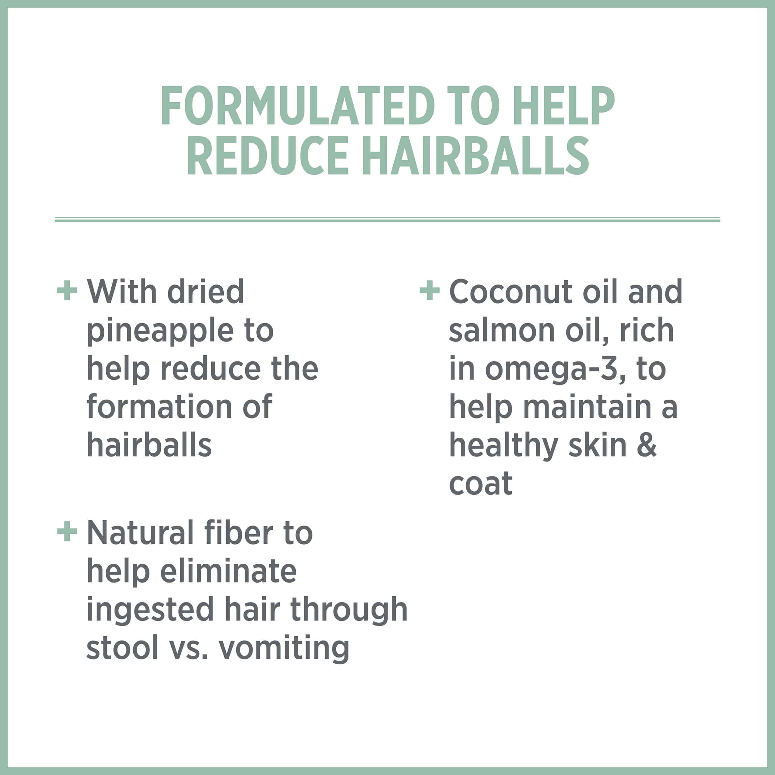 Nutrience Biscuits Nutrience CARE Hairball Control Cat Food 2.27KG