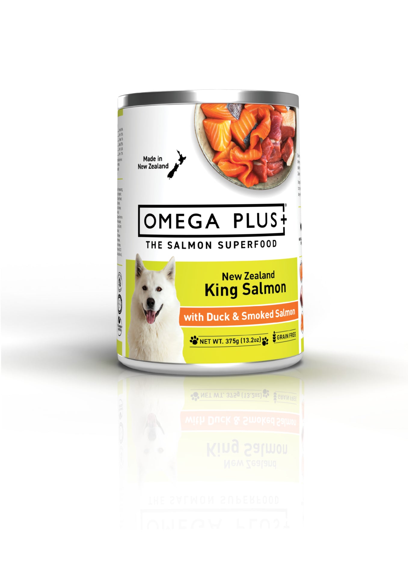 omegaplus Canned Food OmegaPlus Salmon & Duck Canned Foods 375g