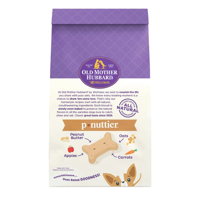 OMH Treats Old Mother Hubbard P-Nuttier Mini Dog Treats 567g