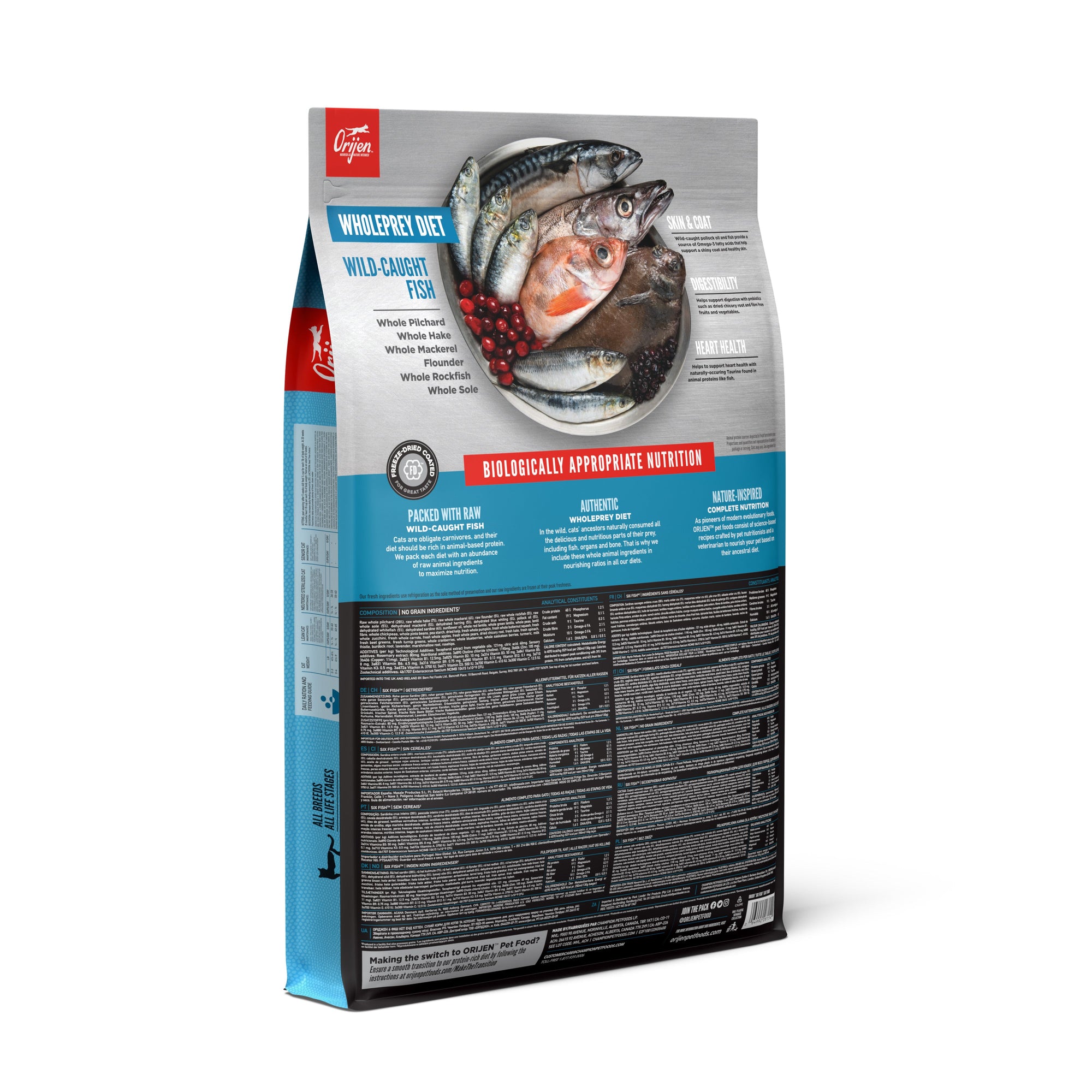 Orijen Biscuits Orijen Six Fish Cat Food