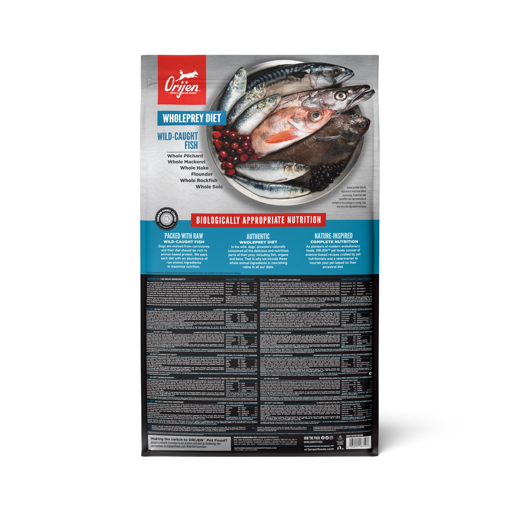 Orijen Biscuits Orijen Six Fish Dog