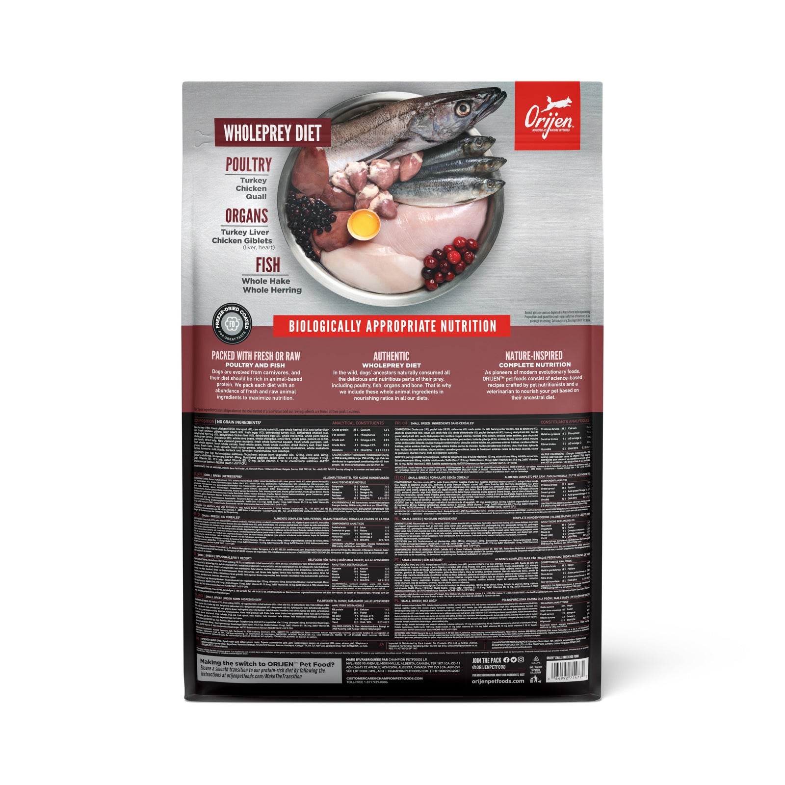 Orijen Biscuits Orijen Small Breed Dog Food 1.8kg