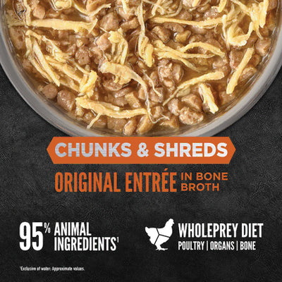 Orijen Canned Food Orijen Cat Original Chunks& Shreds in Bone Broth