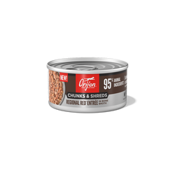 Orijen Canned Food Orijen Cat Regional Red Entree, Chunks & Shreds in Bone Broth