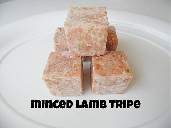 Out Of The Wild Frozen Food Minced Lamb Tripe 1kg