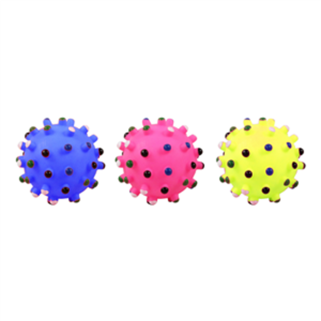 Pawise Toys Pawise Vinyl Spiky Dot Ball