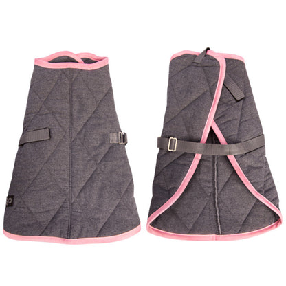 Pet One Apparel Charcoal/Pink / 55cm Pet One Dog Coat - Night Sleeper