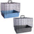 Pet One Crates/Cages Pet One Vet Cat Carry Cage  Wire Top 42x35x30cm