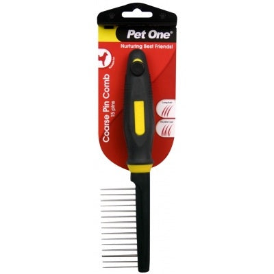 Pet One Coarse Grooming Comb 15 Pins – Pet Naturals