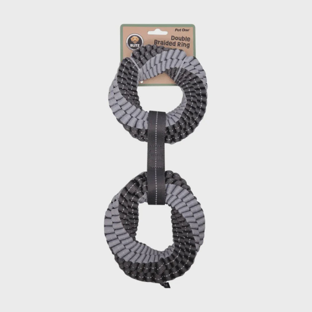 Pet One Toys Blitz Double Braided Ring
