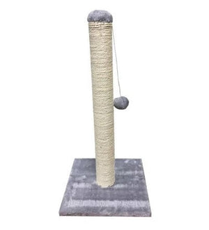 Pet One Toys Pet One Cat Sisal Post & Toy Dark Grey