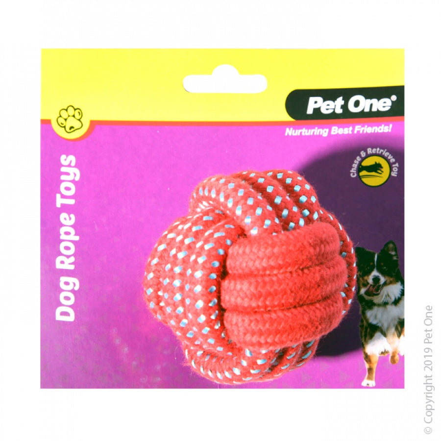 Pet One Toys Pet One Rope Ball