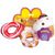 Pet One Toys Pet One Soft Toy Puppy Sweets 3 pc set