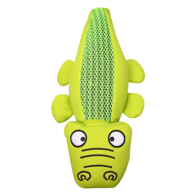 Pet One Toys Squeaky Crocodile Splash Dog Toy