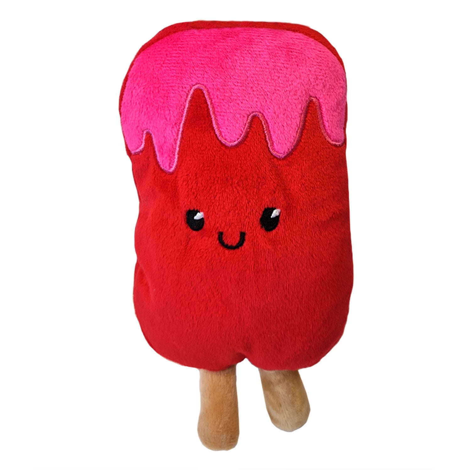 Pet Park Toys Foodies Strawberry Ice Lolly Small Plushie Dog Toy