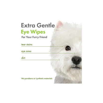 Petkin Grooming Aids Petkin Plant Based Eye Wipes 80pk