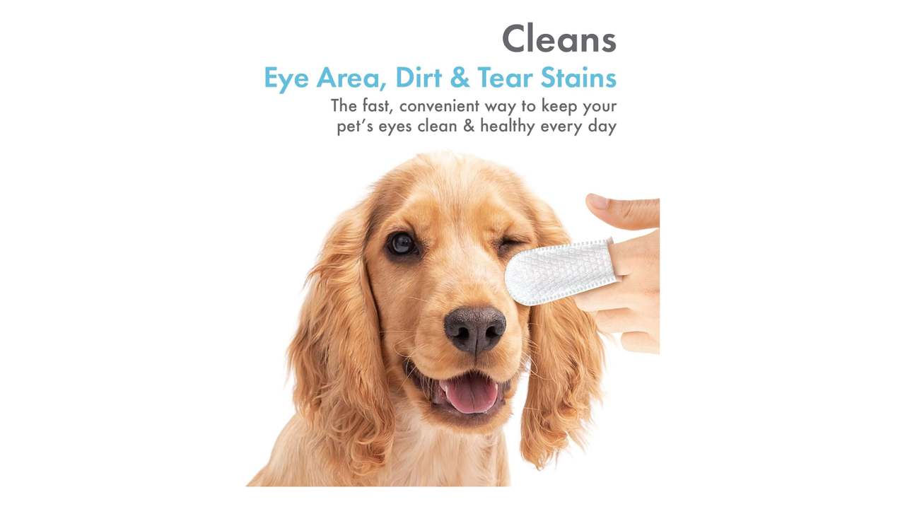 Petkin Toiletries Petkin Fingertip Eyewipes 50 Pack