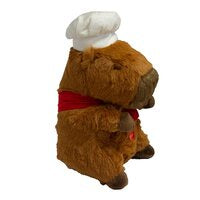 petware Toys Chef Capybara Squeaky Plushie