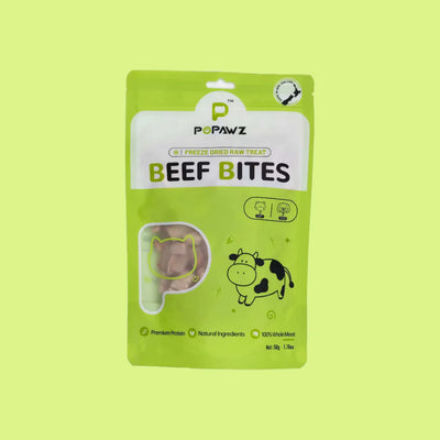 POPAWZ Treats POPAWZ Freeze-Dried Beef Bites