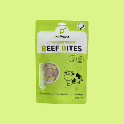 POPAWZ Treats POPAWZ Freeze-Dried Beef Bites