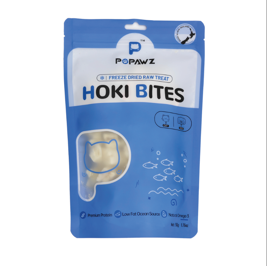 POPAWZ Treats POPAWZ Freeze-Dried Hoki Bites