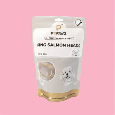 POPAWZ Treats POPAWZ Freeze-Dried King Salmon Heads