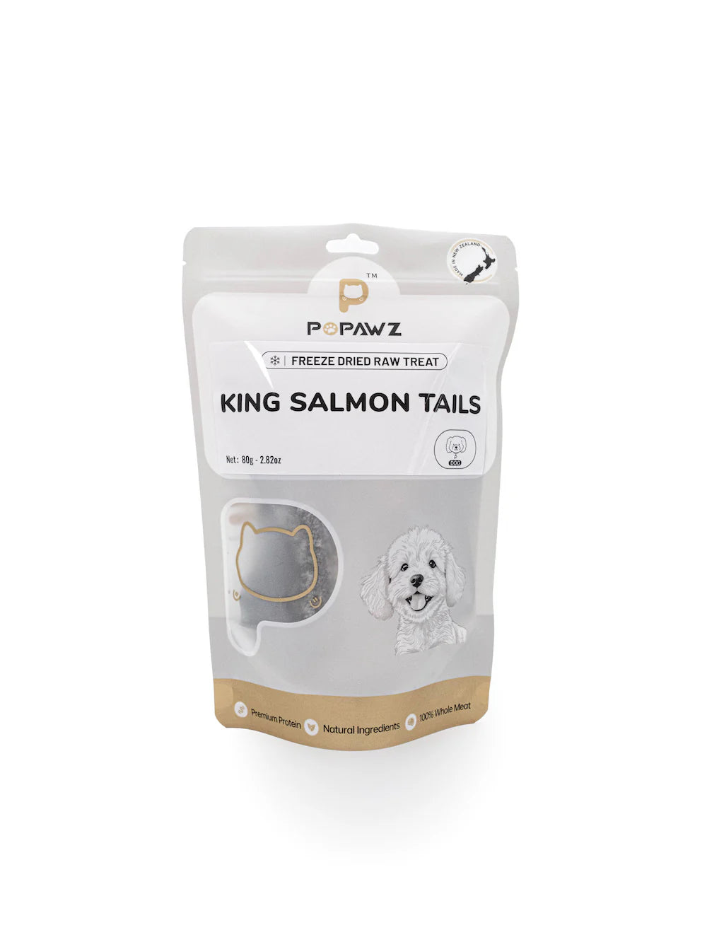 POPAWZ Treats POPAWZ Freeze-Dried King Salmon Tails