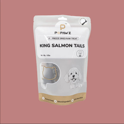 POPAWZ Treats POPAWZ Freeze-Dried King Salmon Tails